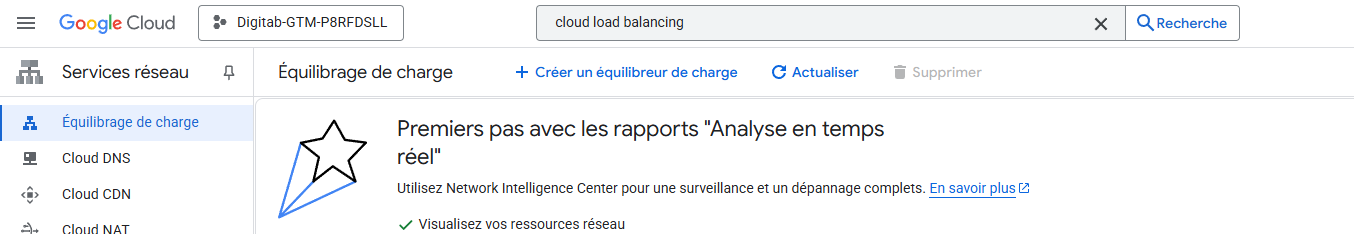 Create a global external application load balancer