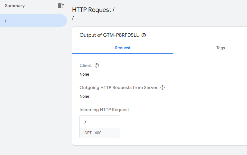 Server-side preview request validation